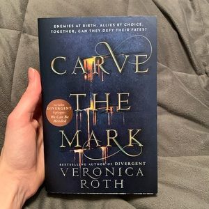 “Carve the Mark” by Veronica Roth paperback